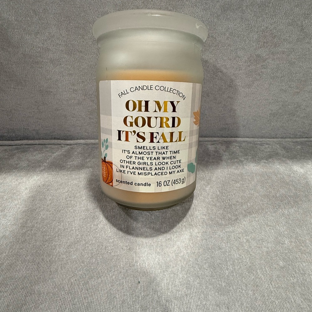 Fall Scented Candle - Oh My Gourd